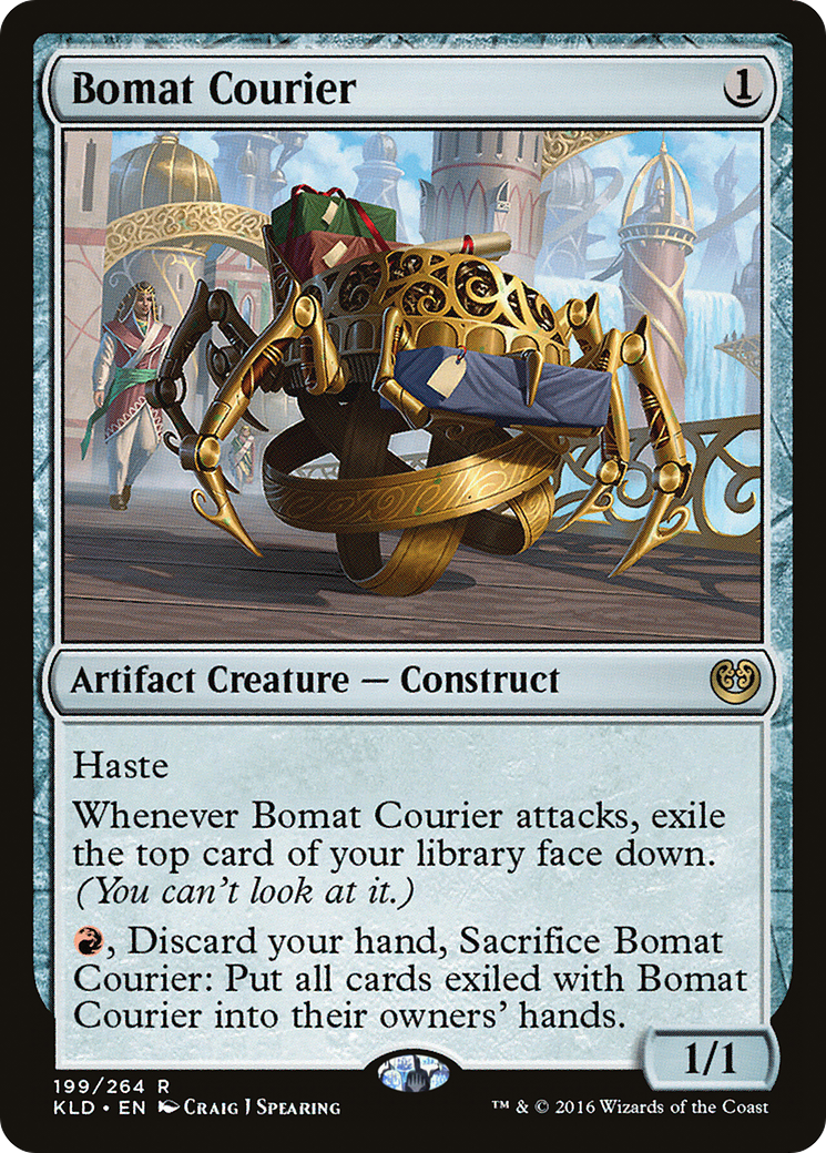 Bomat Courier (KLD-199) [Kaladesh] Foil