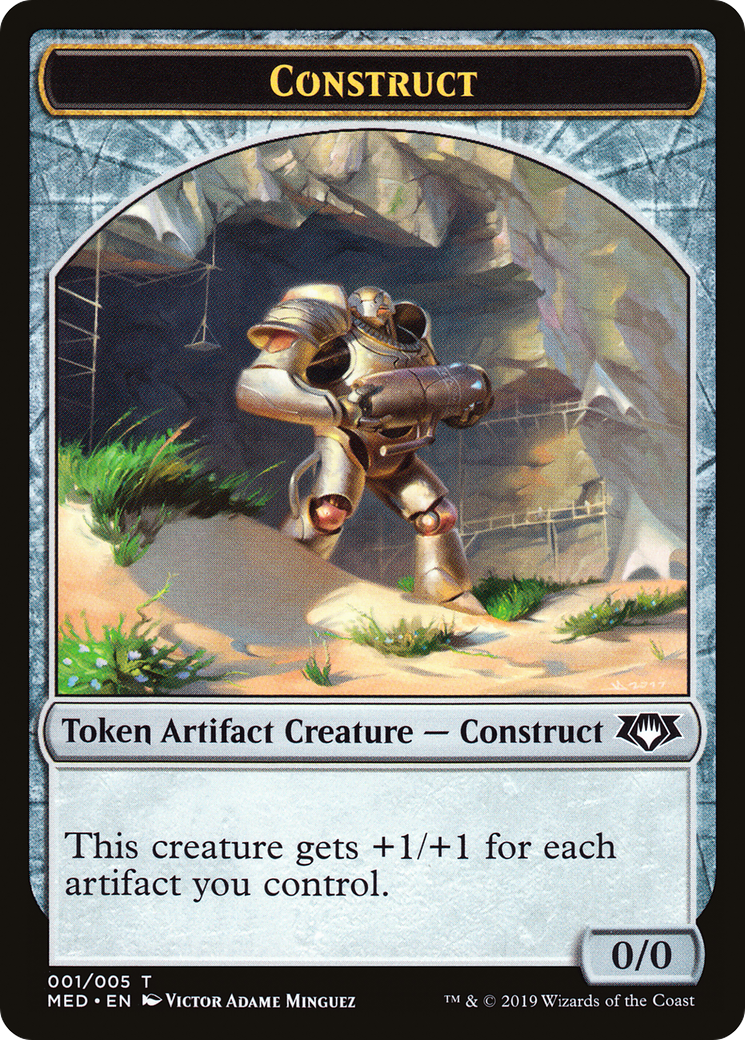 Construct Token (MED2-001) [Mythic Edition Tokens]