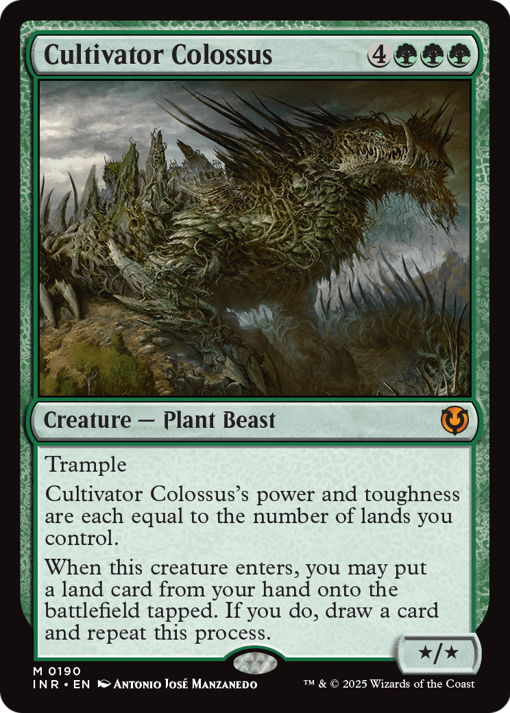 Cultivator Colossus (INR-190) [Innistrad Remastered] Foil