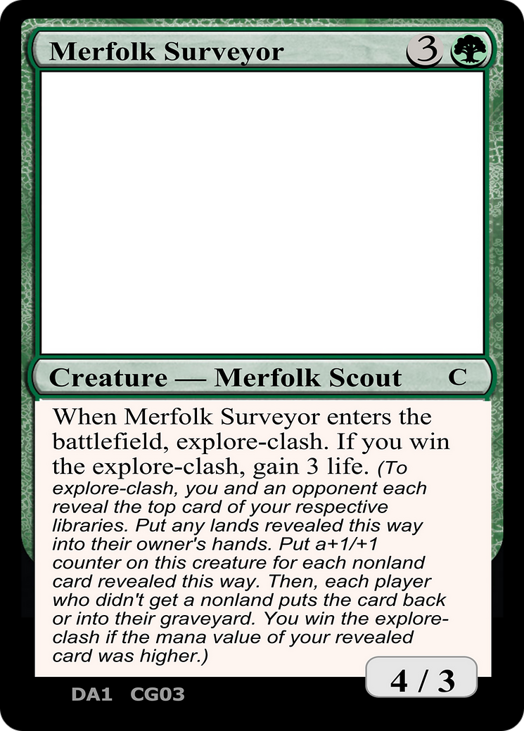 Merfolk Surveyor [Unknown Event]