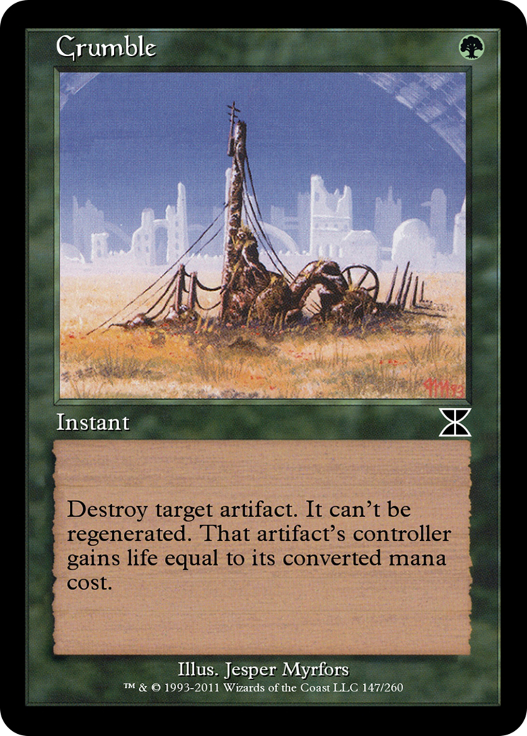 Crumble (ME4-147) [Masters Edition IV] Foil