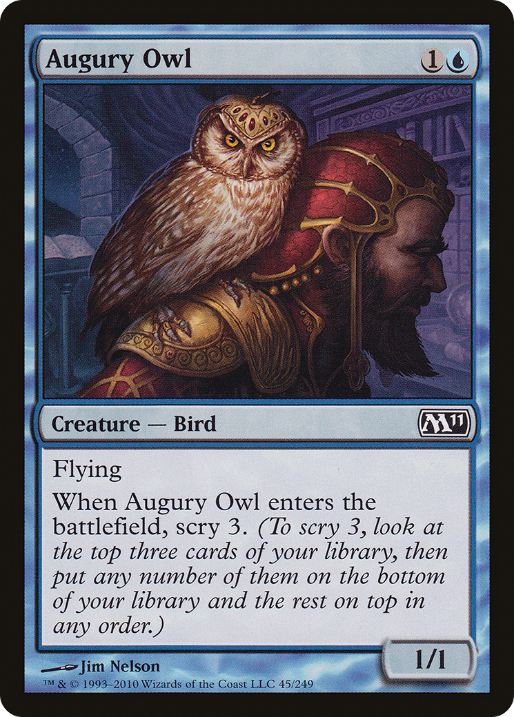 Augury Owl (M11-045) [Magic 2011]