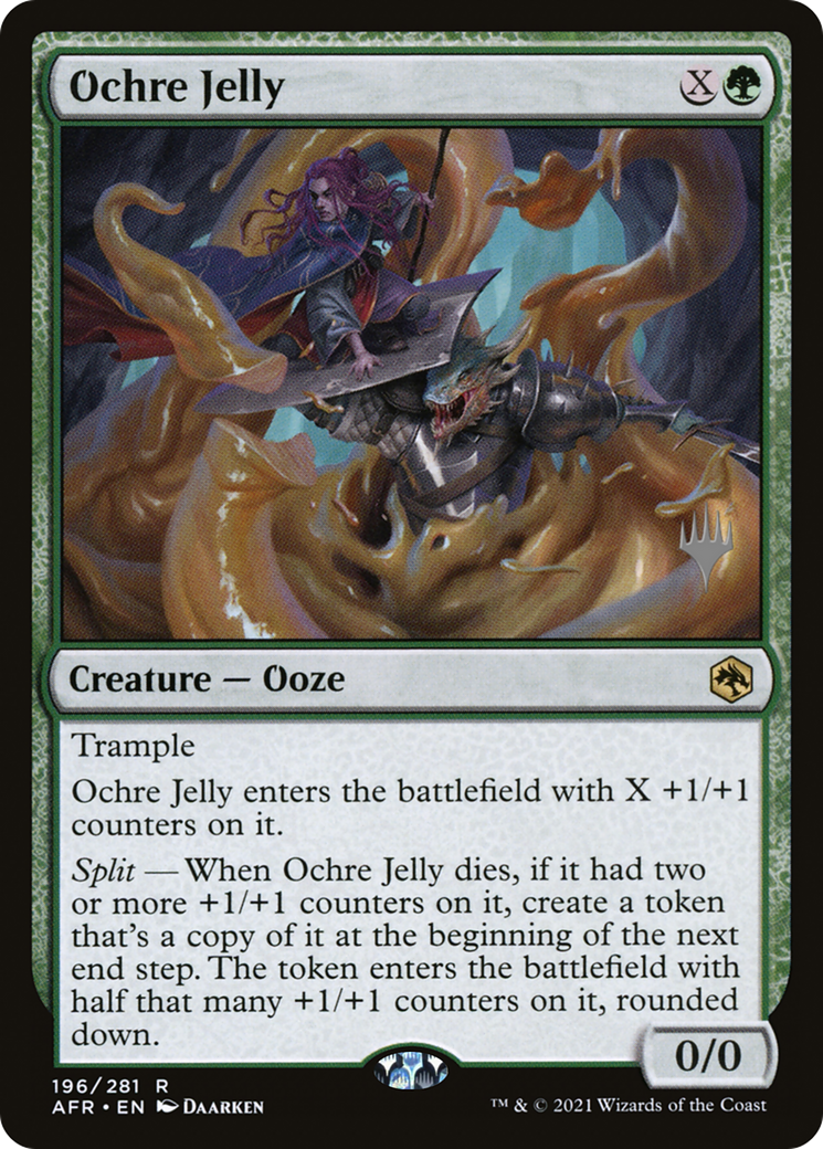 Ochre Jelly (PPAFR-196) [Promo Pack: Adventures in the Forgotten Realms Promos]