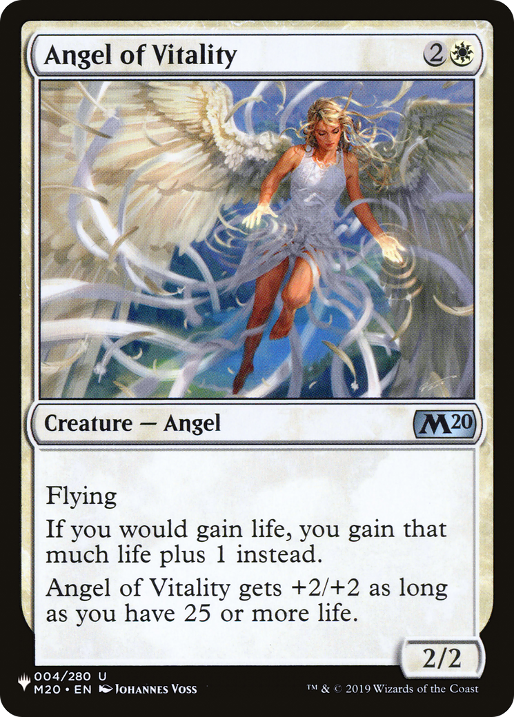 Angel of Vitality (LIST-M20-4) [The List]