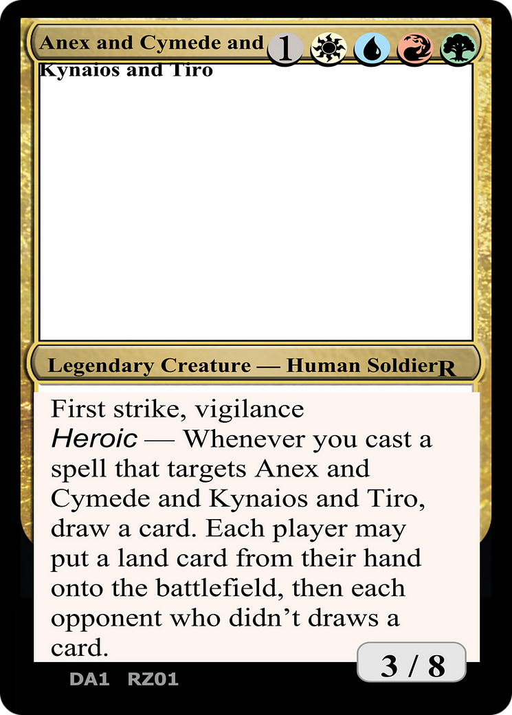 Anex and Cymede and Kynaios and Tiro [Unknown Event]