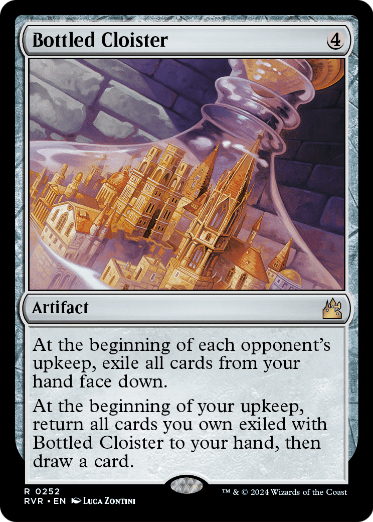 Bottled Cloister (RVR-252) [Ravnica Remastered] Foil