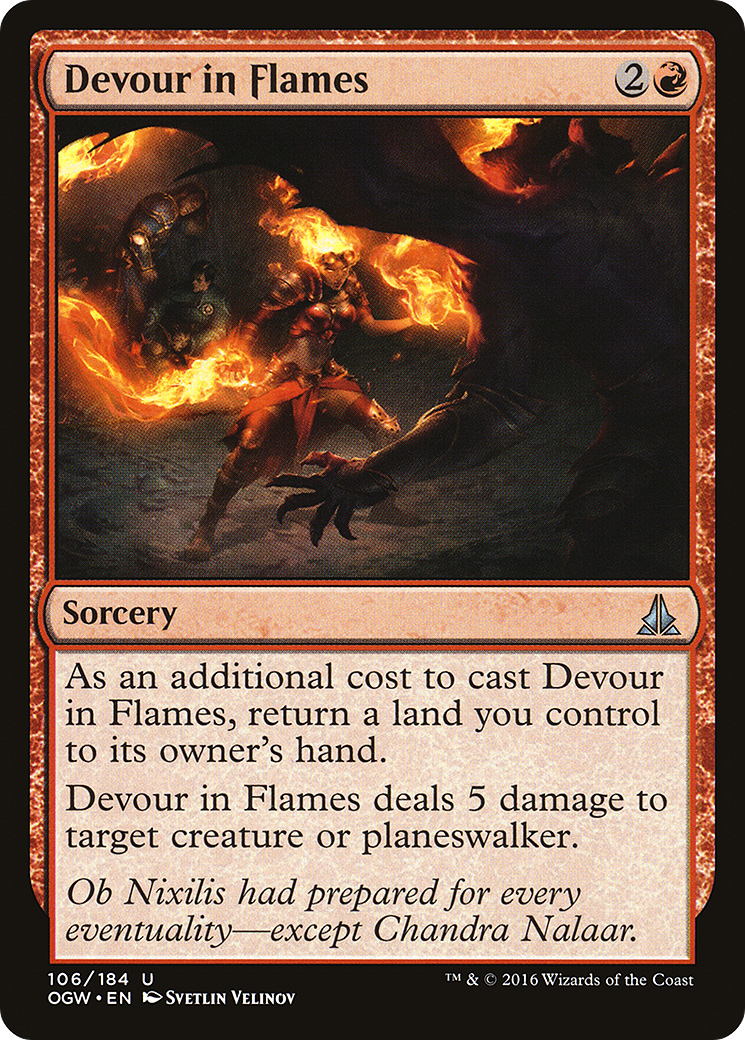 Devour in Flames (OGW-106) [Oath of the Gatewatch]