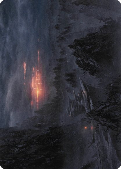 Sundown Pass // Sundown Pass (AVOW-068) (Borderless) [Crimson Vow Art Series] Foil