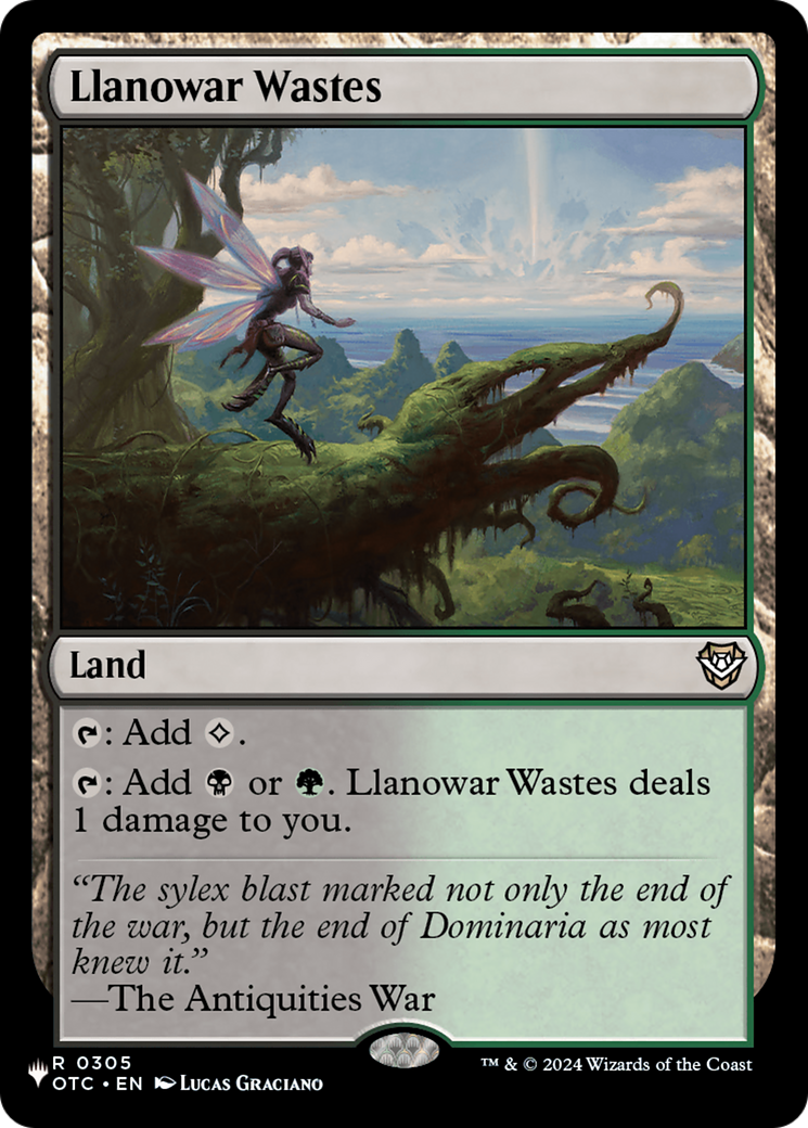 Llanowar Wastes (LIST-OTC-305) [The List]