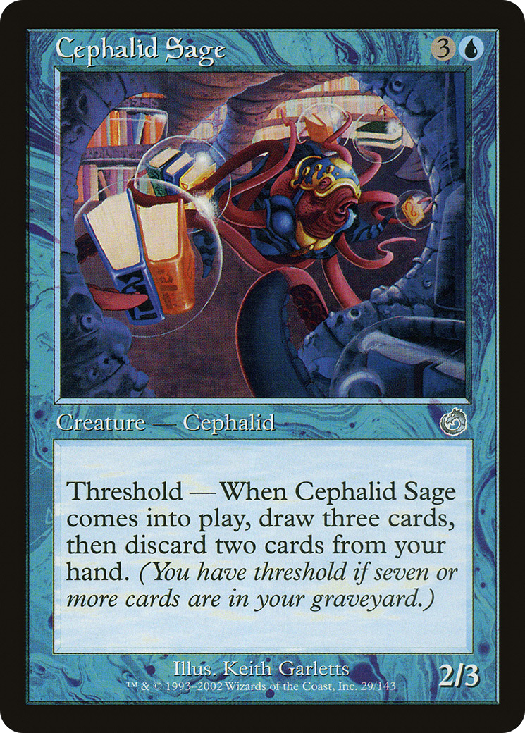 Cephalid Sage (TOR-029) [Torment] Foil