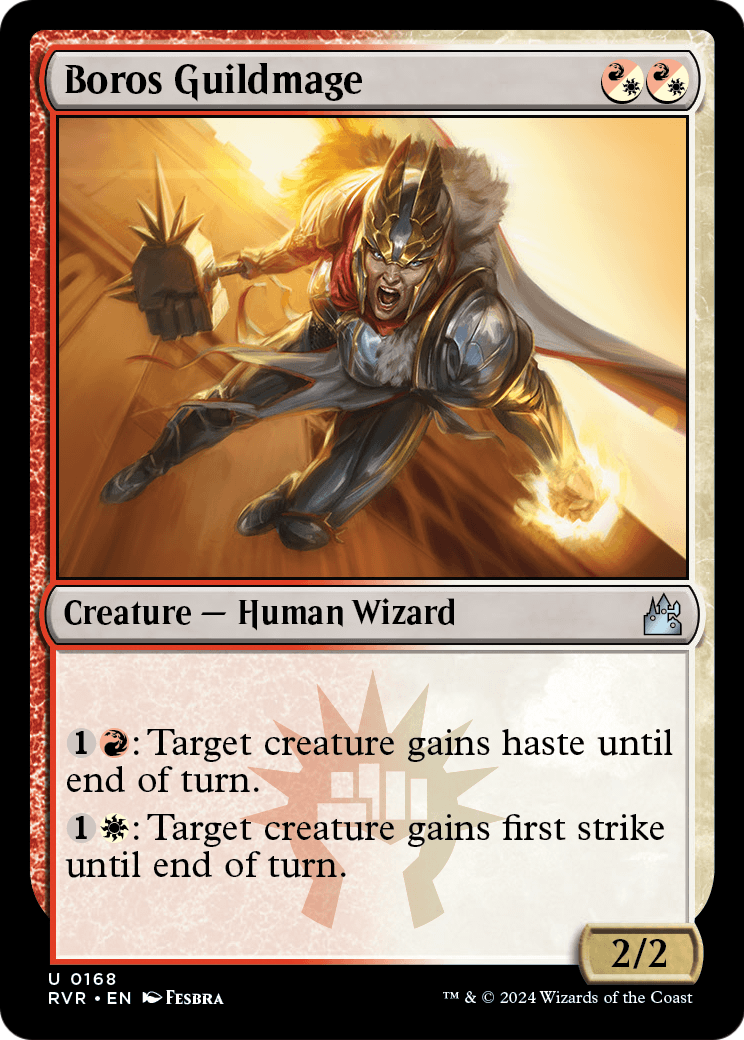 Boros Guildmage (RVR-168) [Ravnica Remastered] Foil