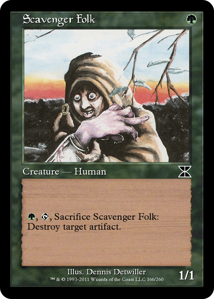 Scavenger Folk (ME4-166) [Masters Edition IV]