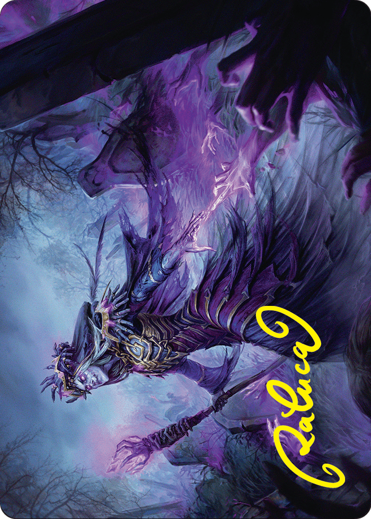 Zul Ashur, Lich Lord // Zul Ashur, Lich Lord (AFDN-010) (Borderless) [Foundations Art Series]