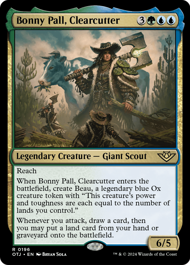Bonny Pall, Clearcutter (OTJ-196) [Outlaws of Thunder Junction]