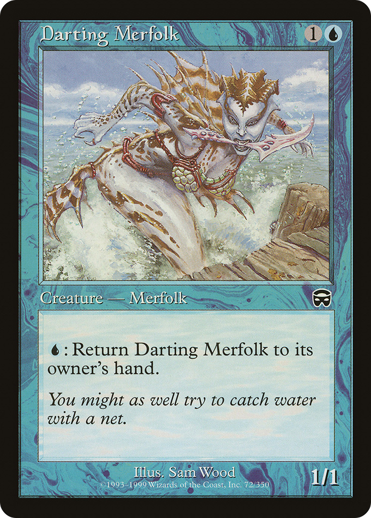 Darting Merfolk (MMQ-072) [Mercadian Masques]
