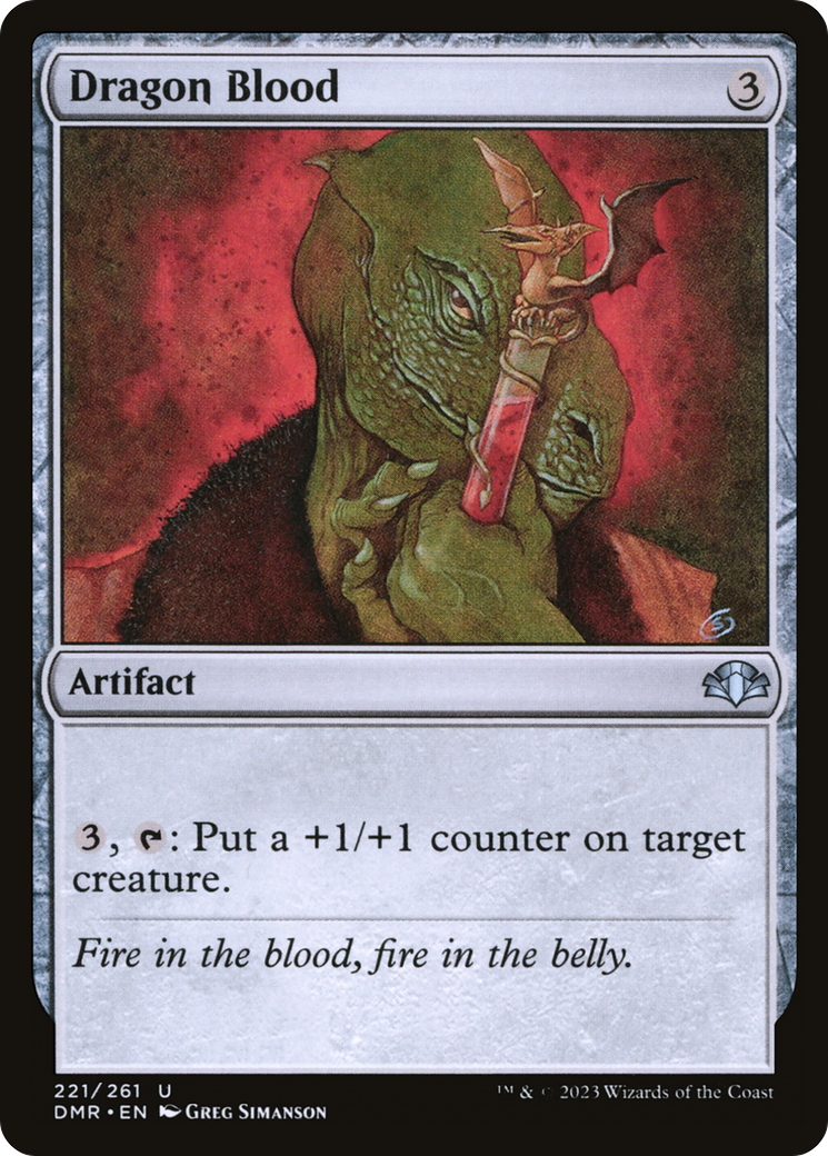 Dragon Blood (DMR-221) [Dominaria Remastered]