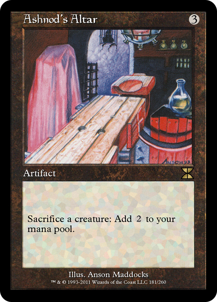 Ashnod's Altar (ME4-181) [Masters Edition IV] Foil