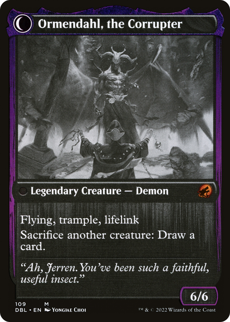 Jerren, Corrupted Bishop (DBL-109) [Innistrad: Double Feature]