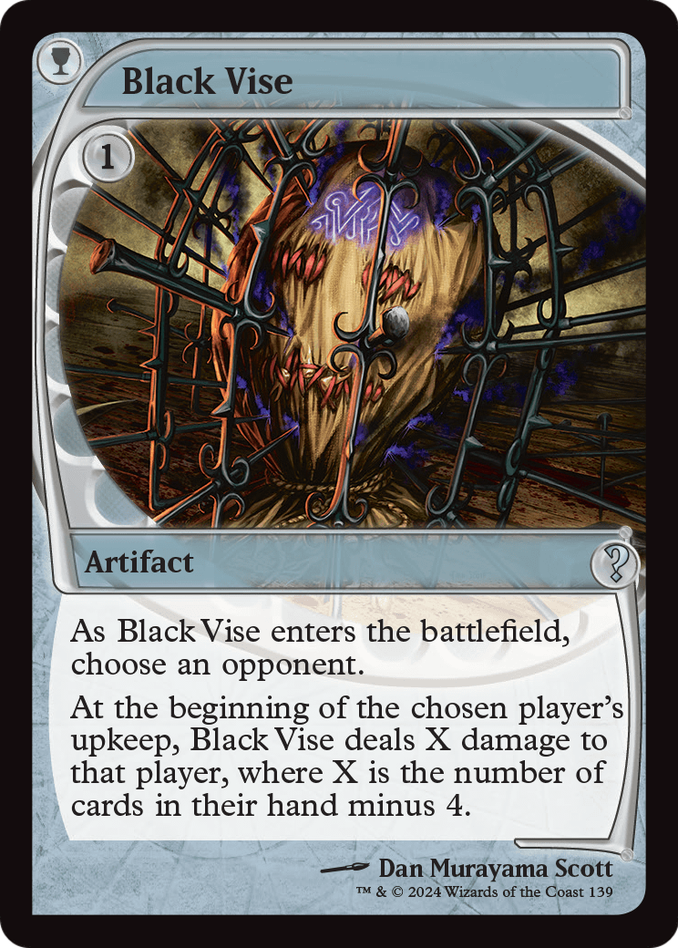 Black Vise (Future Sight) (MB2-139) [Mystery Booster 2]