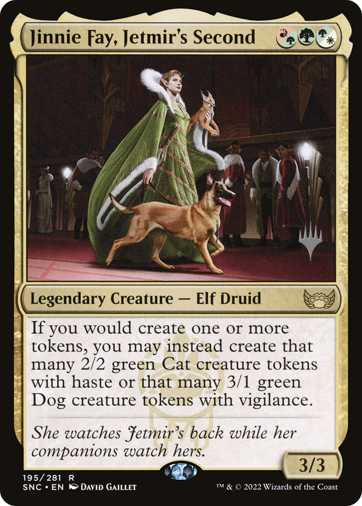 Jinnie Fay, Jetmir's Second (PPSNC-195) [Promo Pack: Streets of New Capenna Promos]