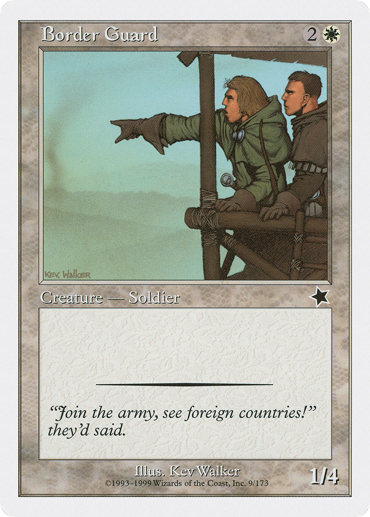Border Guard (S99-009) [Starter 1999]