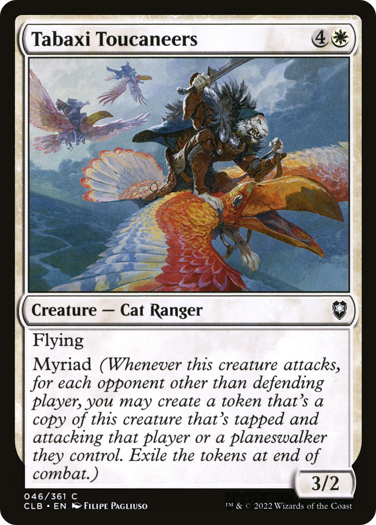 Tabaxi Toucaneers (CLB-046) [Commander Legends: Battle for Baldur's Gate] Foil