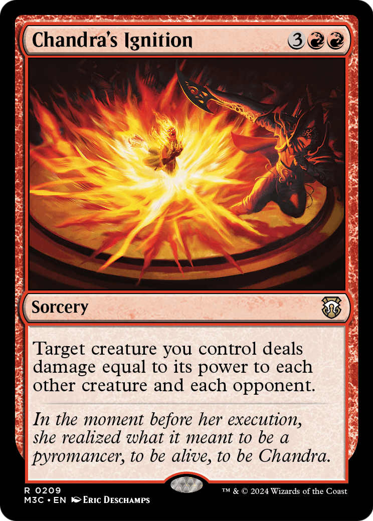Chandra's Ignition (M3C-209) [Modern Horizons 3 Commander]
