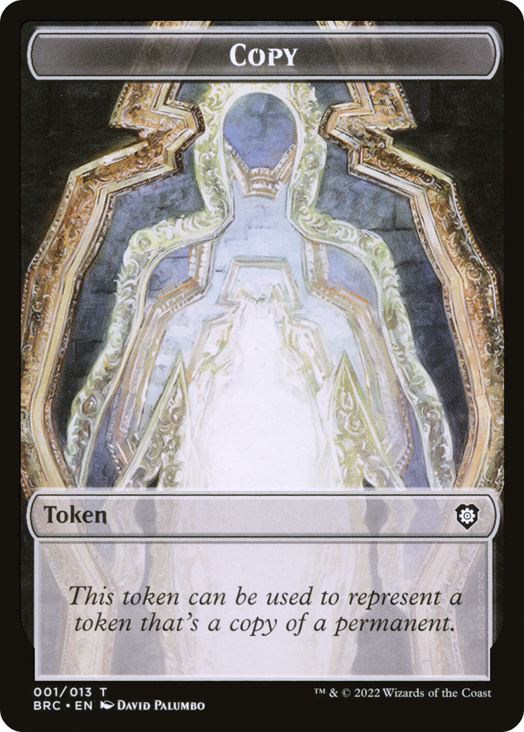 Copy (TBRC-001) [The Brothers' War Commander Tokens]