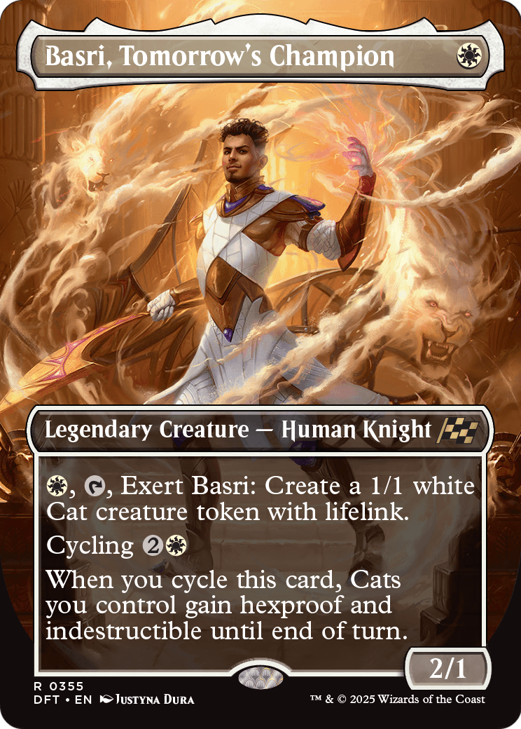 Basri, Tomorrow's Champion (Borderless) (DFT-355) [Aetherdrift]