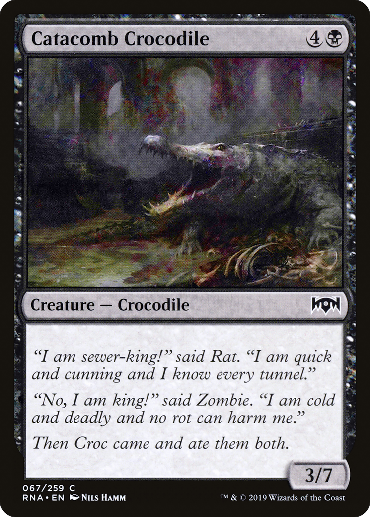 Catacomb Crocodile (RNA-067) [Ravnica Allegiance]