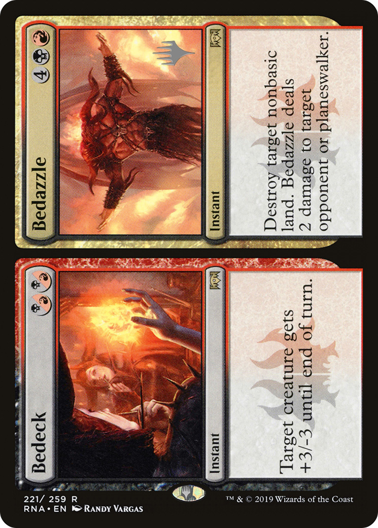 Bedeck // Bedazzle (PPM20-221) [Promo Pack: Ravnica Allegiance Promos] Foil