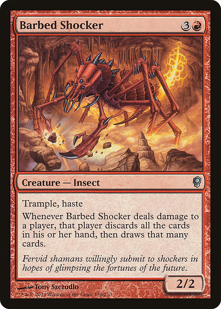 Barbed Shocker (CNS-136) [Conspiracy] Foil