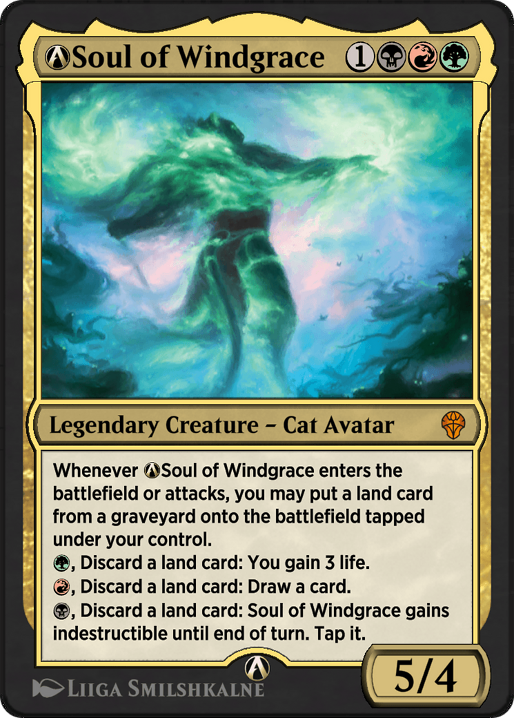 A-Soul of Windgrace (DMU-A-220) [Dominaria United]