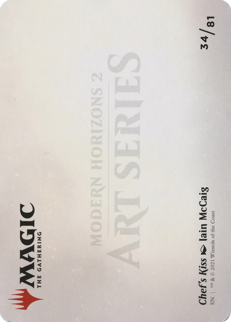 Chef's Kiss // Chef's Kiss (AMH2-034) (Borderless) [Modern Horizons 2 Art Series]