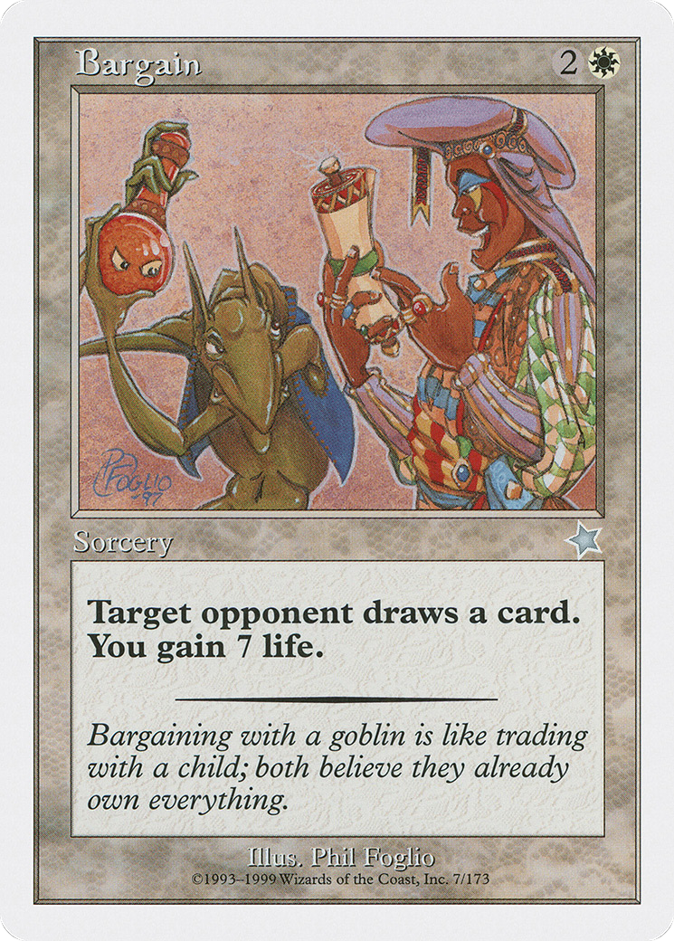 Bargain (S99-007) [Starter 1999]