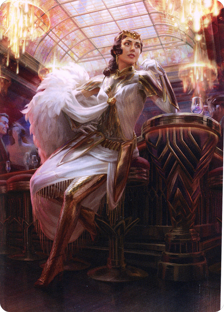 Elspeth Resplendent // Elspeth Resplendent (ASNC-003) (Borderless) [New Capenna Art Series] Foil