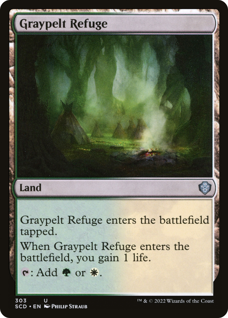 Graypelt Refuge (SCD-303) [Starter Commander Decks]