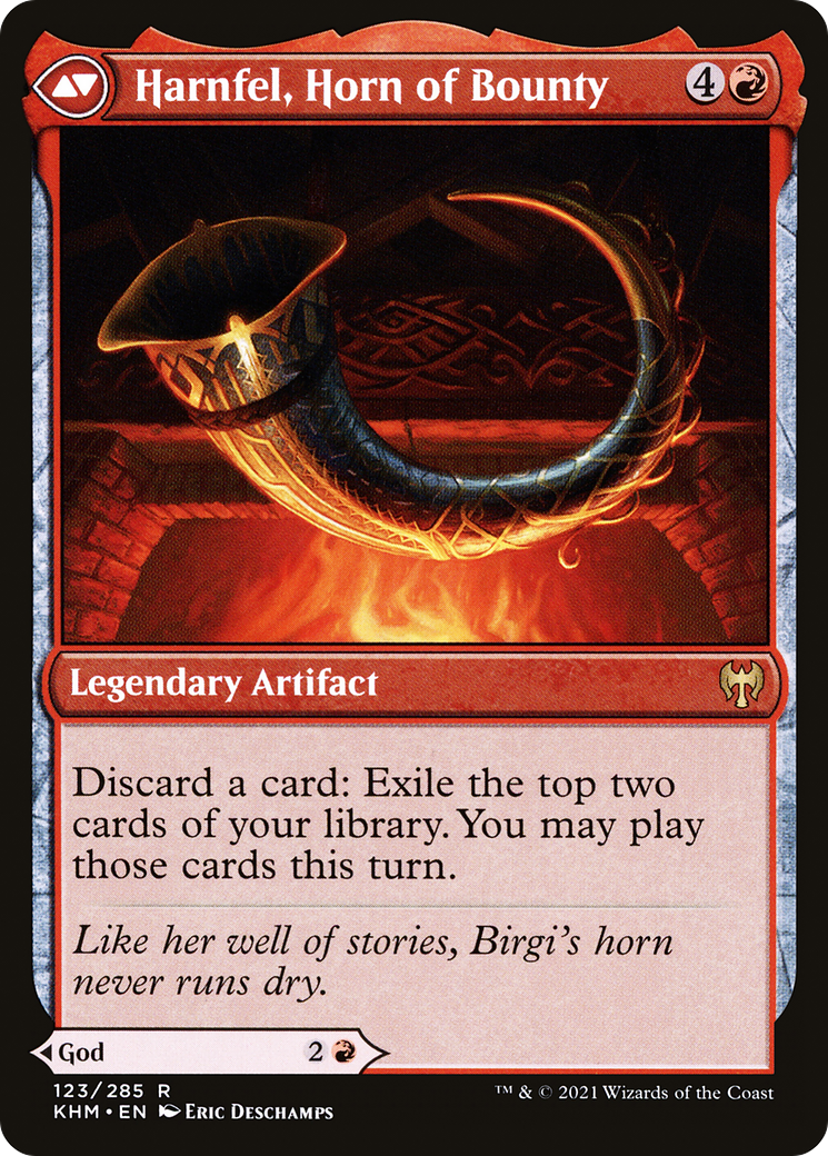 Birgi, God of Storytelling (KHM-123) [Kaldheim] Foil