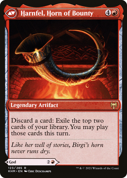 Birgi, God of Storytelling (KHM-123) [Kaldheim] Foil