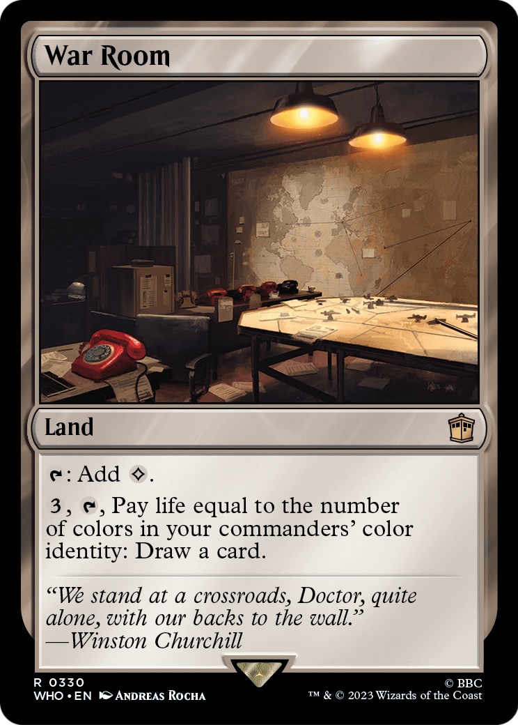 War Room (WHO-330) [Doctor Who] Foil