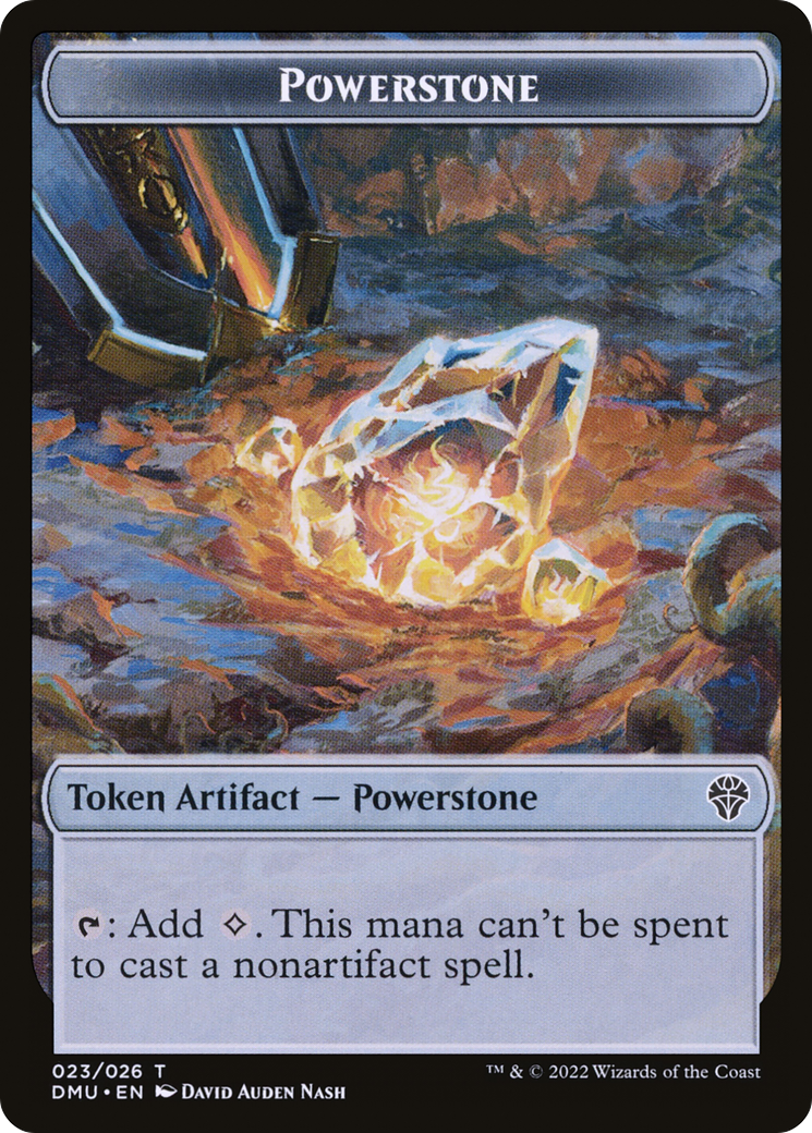 Powerstone Token (DMU-023) [Dominaria United Tokens]