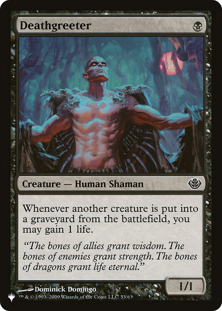 Deathgreeter (LIST-DDD-33) [The List]