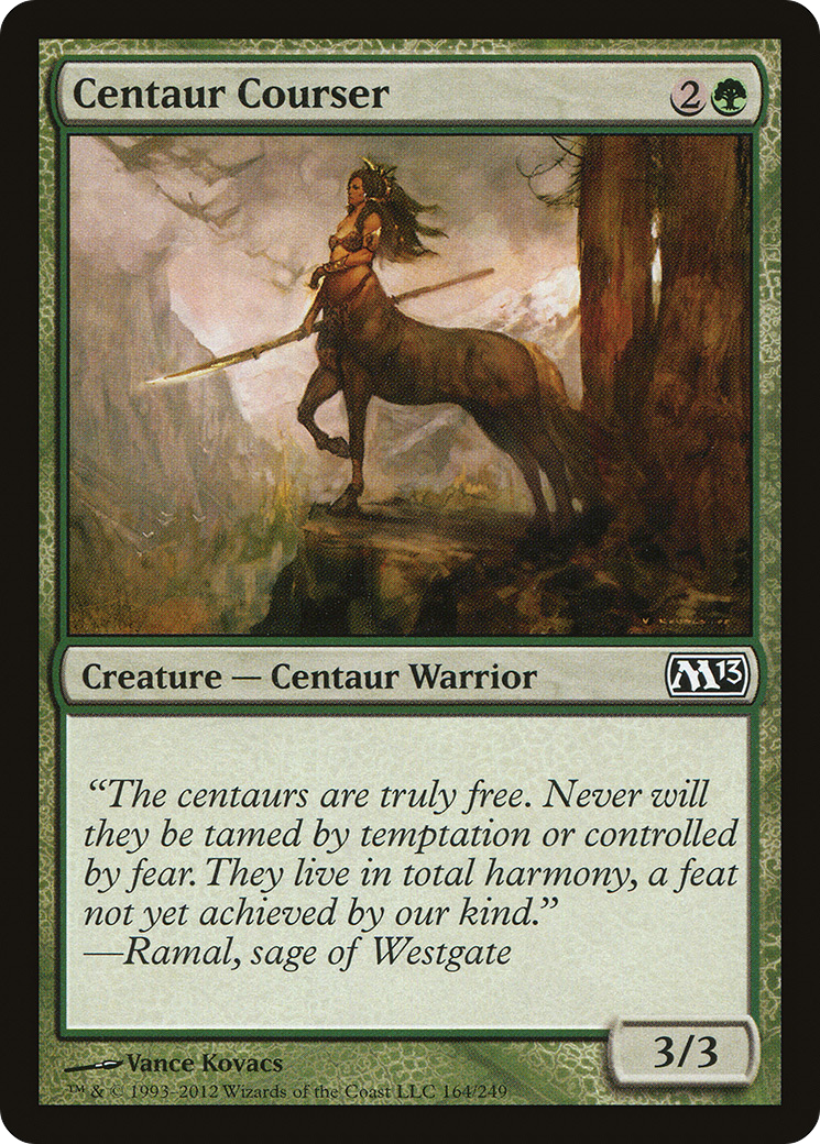 Centaur Courser (M13-164) [Magic 2013] Foil