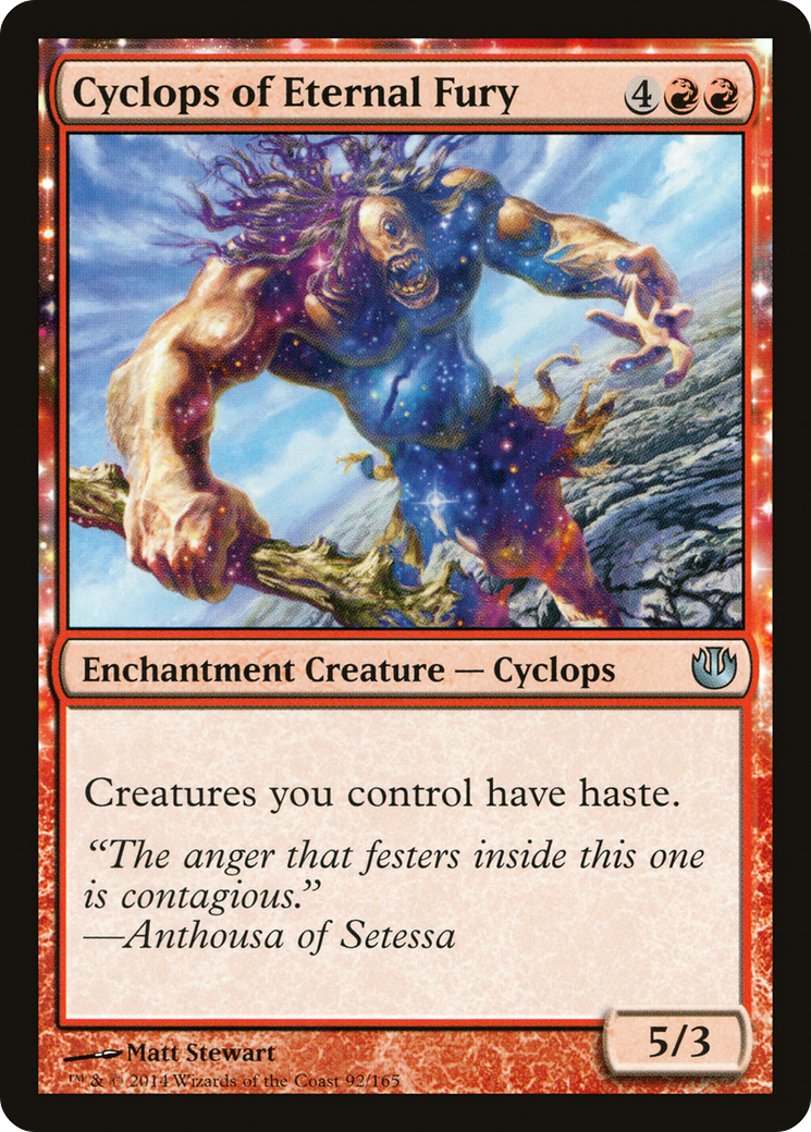 Cyclops of Eternal Fury (JOU-092) [Journey into Nyx]