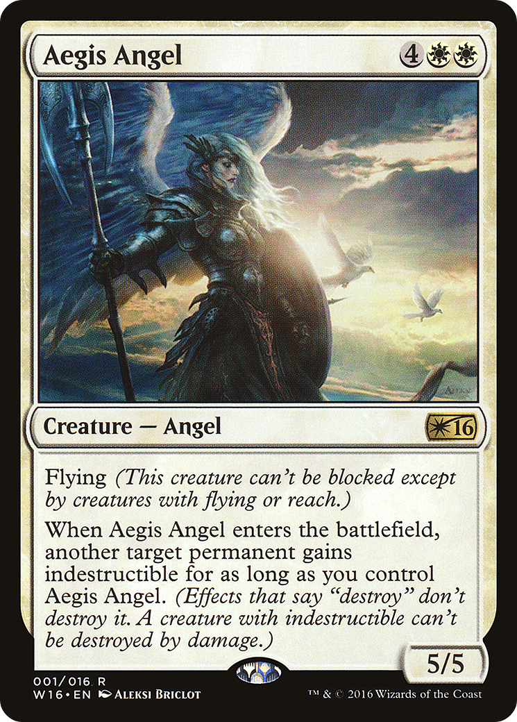 Aegis Angel (W16-001) [Welcome Deck 2016]