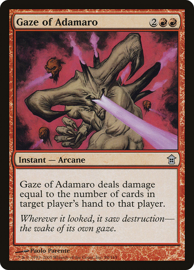 Gaze of Adamaro (SOK-098) [Saviors of Kamigawa]