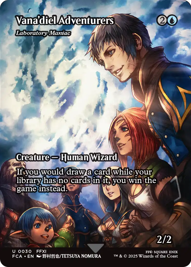 Vana'diel Adventurers - Laboratory Maniac (Showcase) (FCA-030) (Borderless) [FINAL FANTASY: Through the Ages] Foil