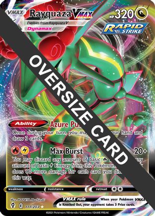 Rayquaza VMAX (111/203) [Jumbo Cards] Holofoil - Promo