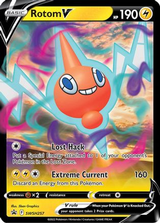 Rotom V (SWSH257/307) [SWSH Sword & Shield Promo Cards] Holofoil - Promo