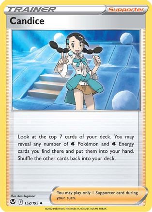 Candice (152/195) [SWSH12 Silver Tempest] Reverse Holofoil - Uncommon